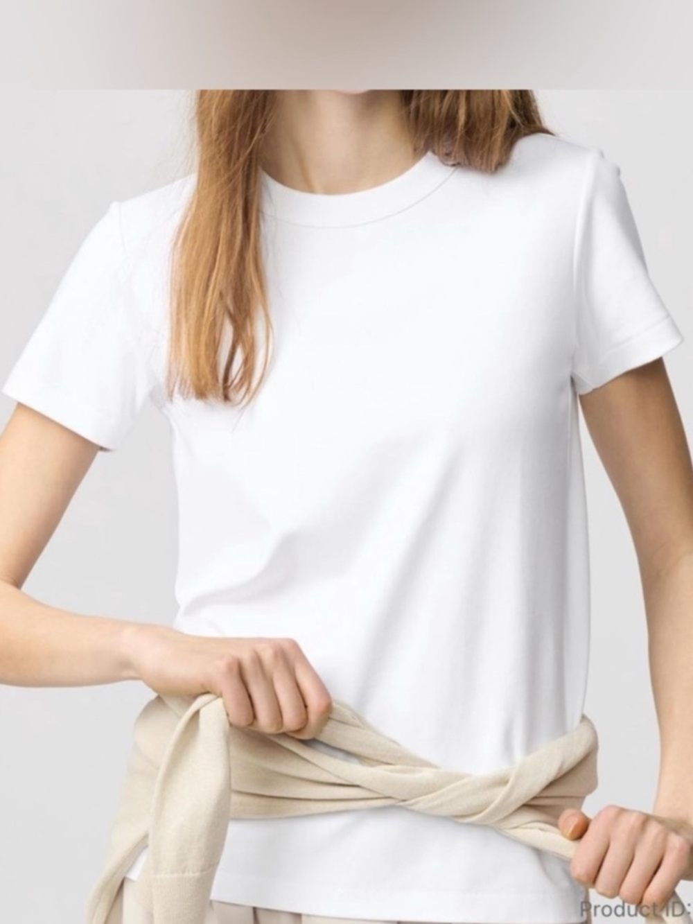Uniqlo white tee shirt